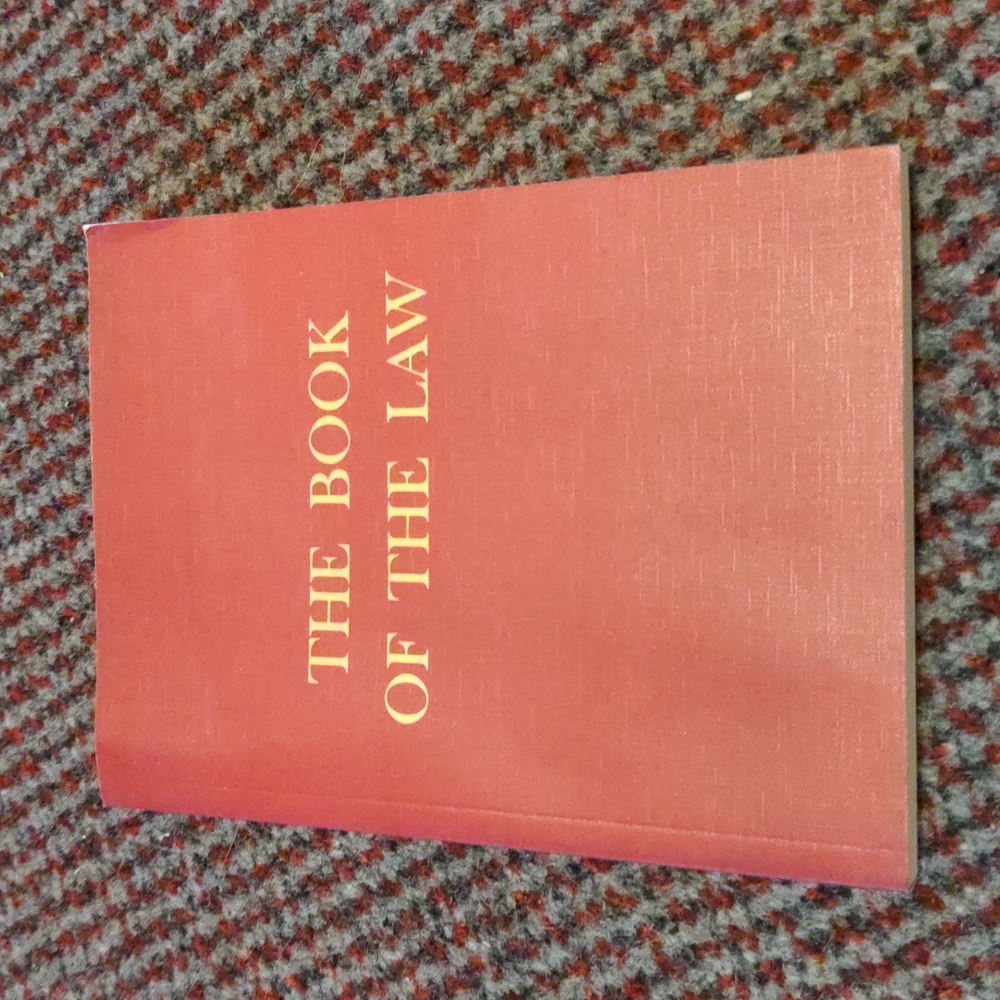 The Book of the Law softcover